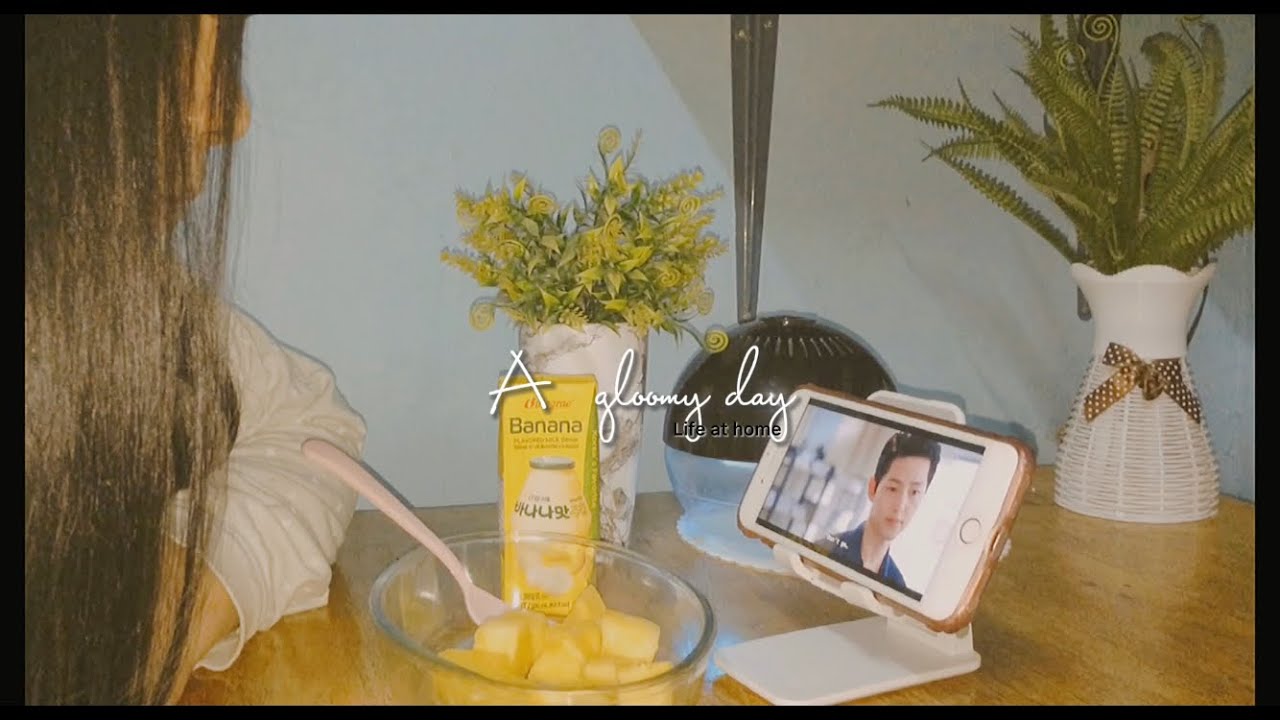 A gloomy day☁️  aesthetic vlog✨ home cooking , grocery online , simple life ,Philippines
