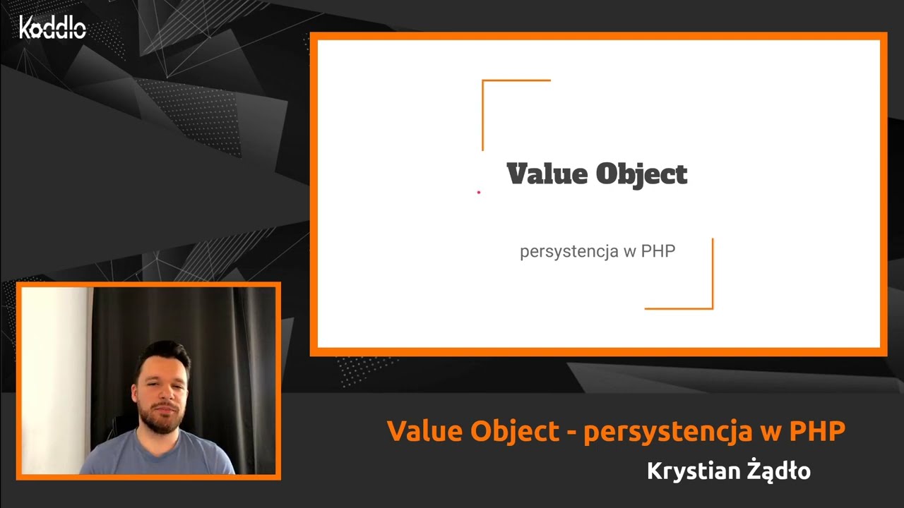 Value Object - persystencja w PHP