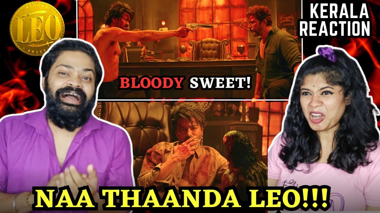 LEO Mass Climax Fight Scene REACTION | Malayalam | Thalapathy Vijay | Leo Movie Scenes 12