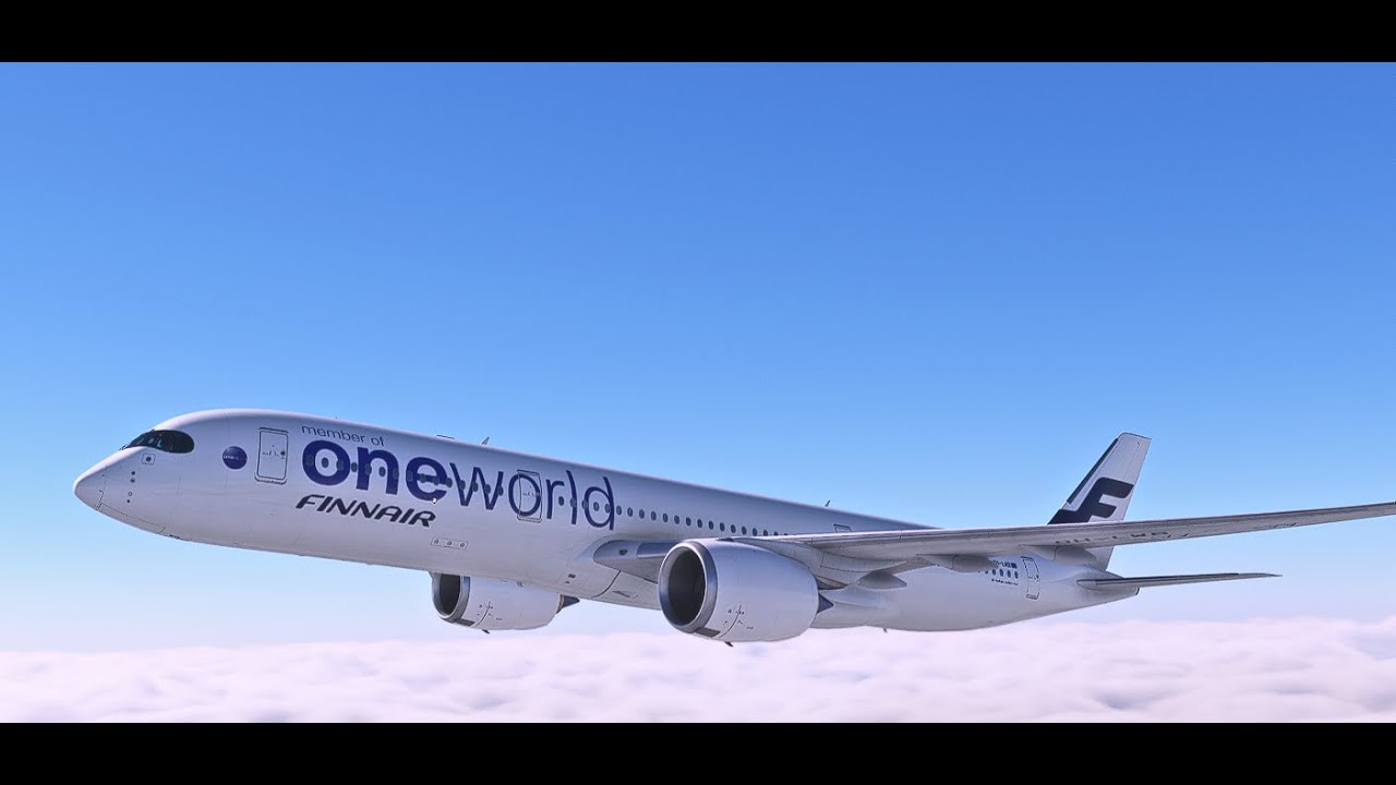Finair A350-900 Microsoft Flight Simulator 2020 Singapore-Dubai