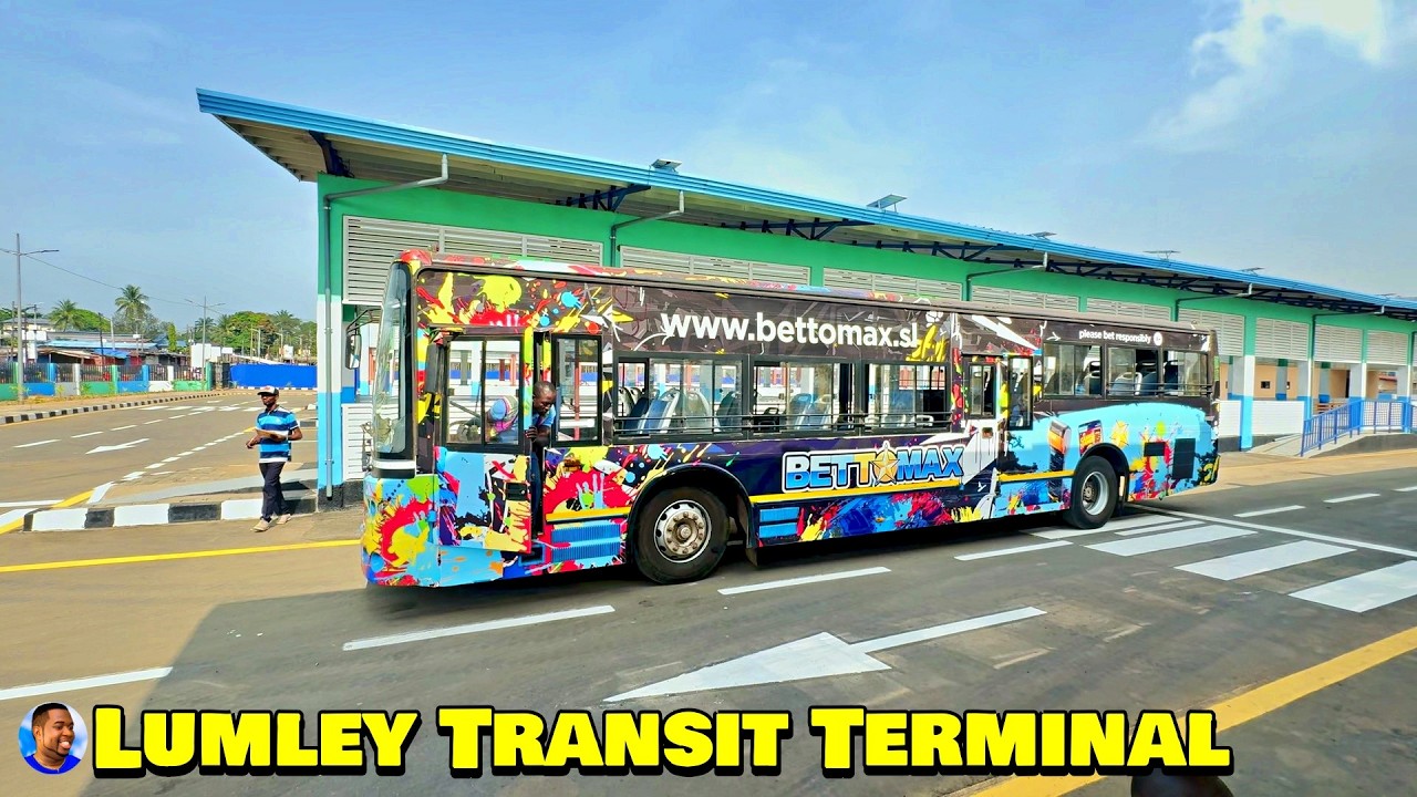 Newly Constructed LUMLEY TRANSIT TERMINAL 🇸🇱 Vlog 2024 - Explore With Triple-A