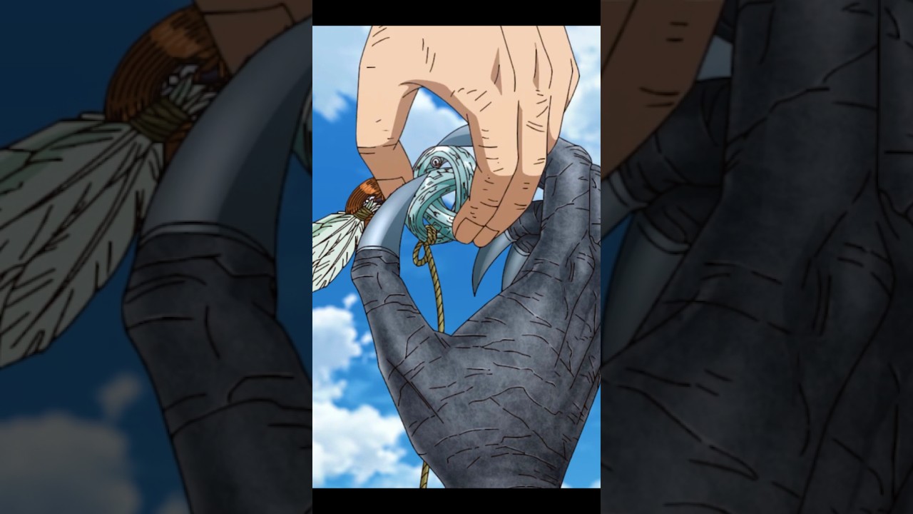 Everyone turned to stone except Senku😱#anime