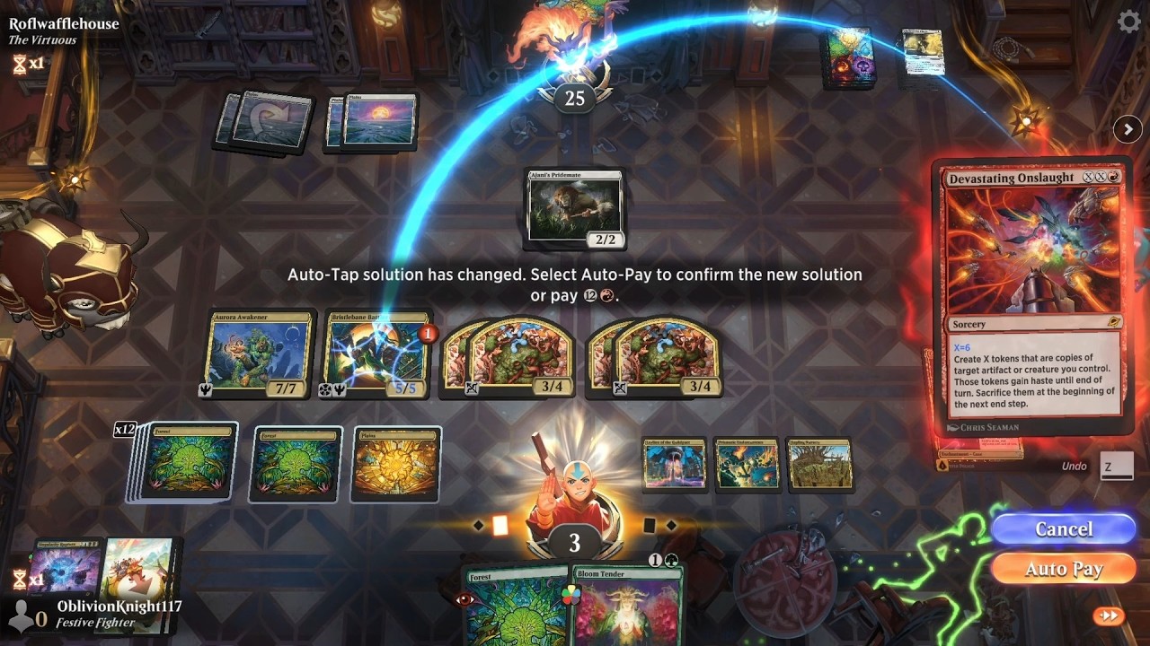 Bristlebane Onslaught Combo / MTG Arena Standerd