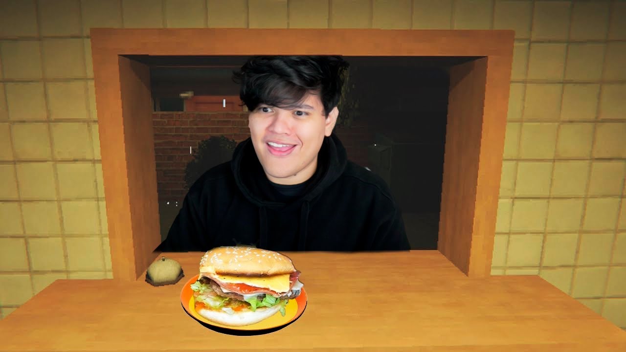 Un JUEGO de TERROR donde VENDO HAMBURGUESAS!! (nada es lo que parece)