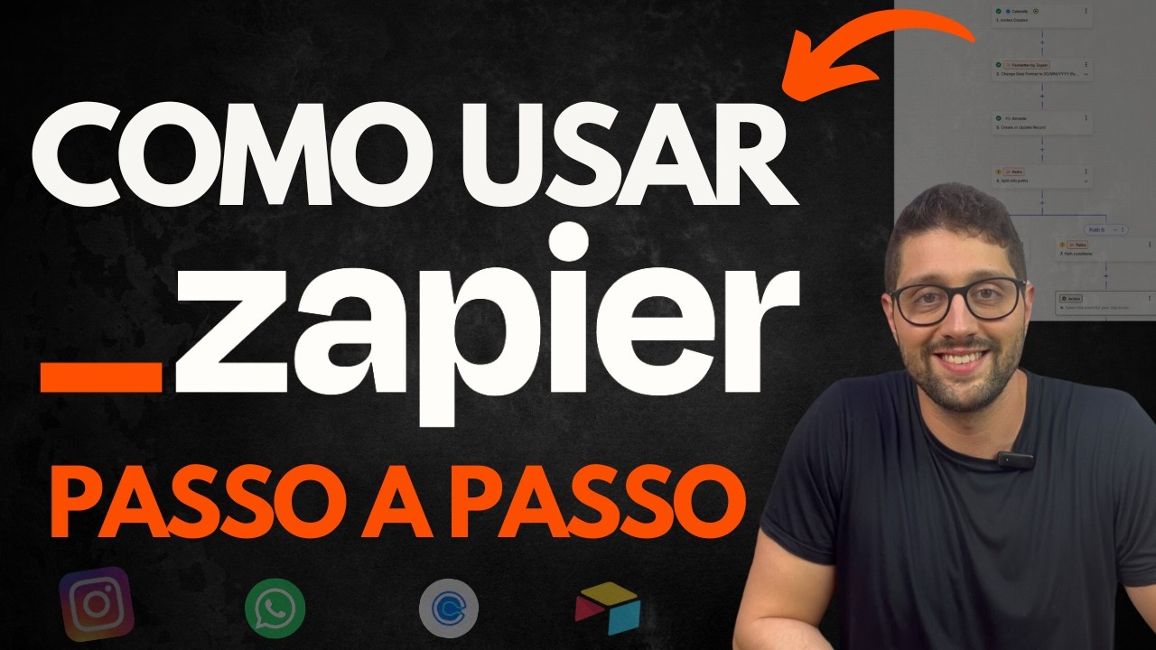 Como Usar o Zapier | Tutorial Zapier Completo para Automatizar Tarefas - Do Zero à Automação