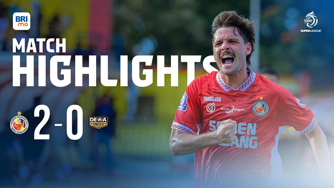 Match Highlight BRI Super League 2025-26 | Semen Padang FC vs Dewa United Banten FC | Week 2