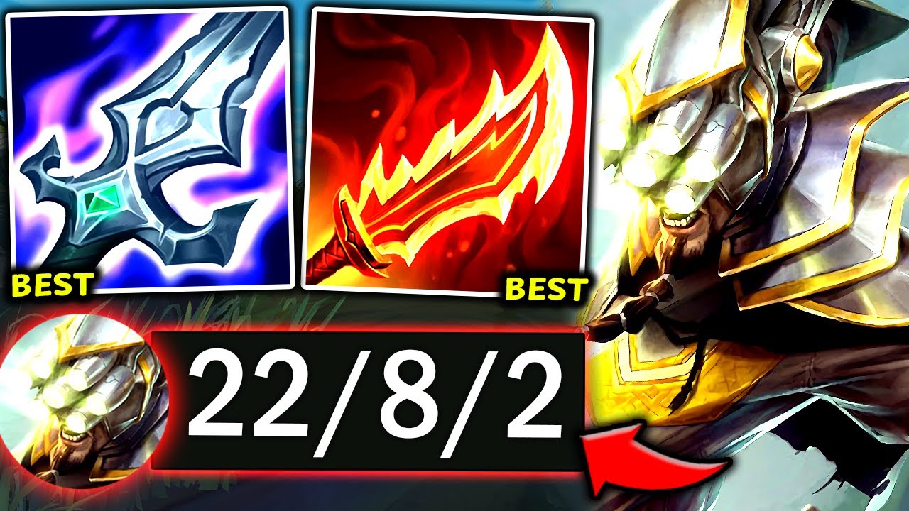 MASTER YI TOP IS LITERALLY A 1V5 MONSTER (NEVER FAILS TO 1V9👌) - 2025 Master Yi TOP Gameplay Guide