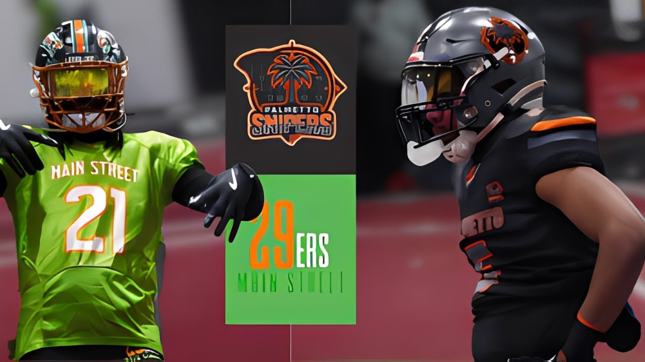 The Most INTENSE Semi-Pro Arena Football Game of the Year! |Main Street 29ers VS Palmetto Snipers|