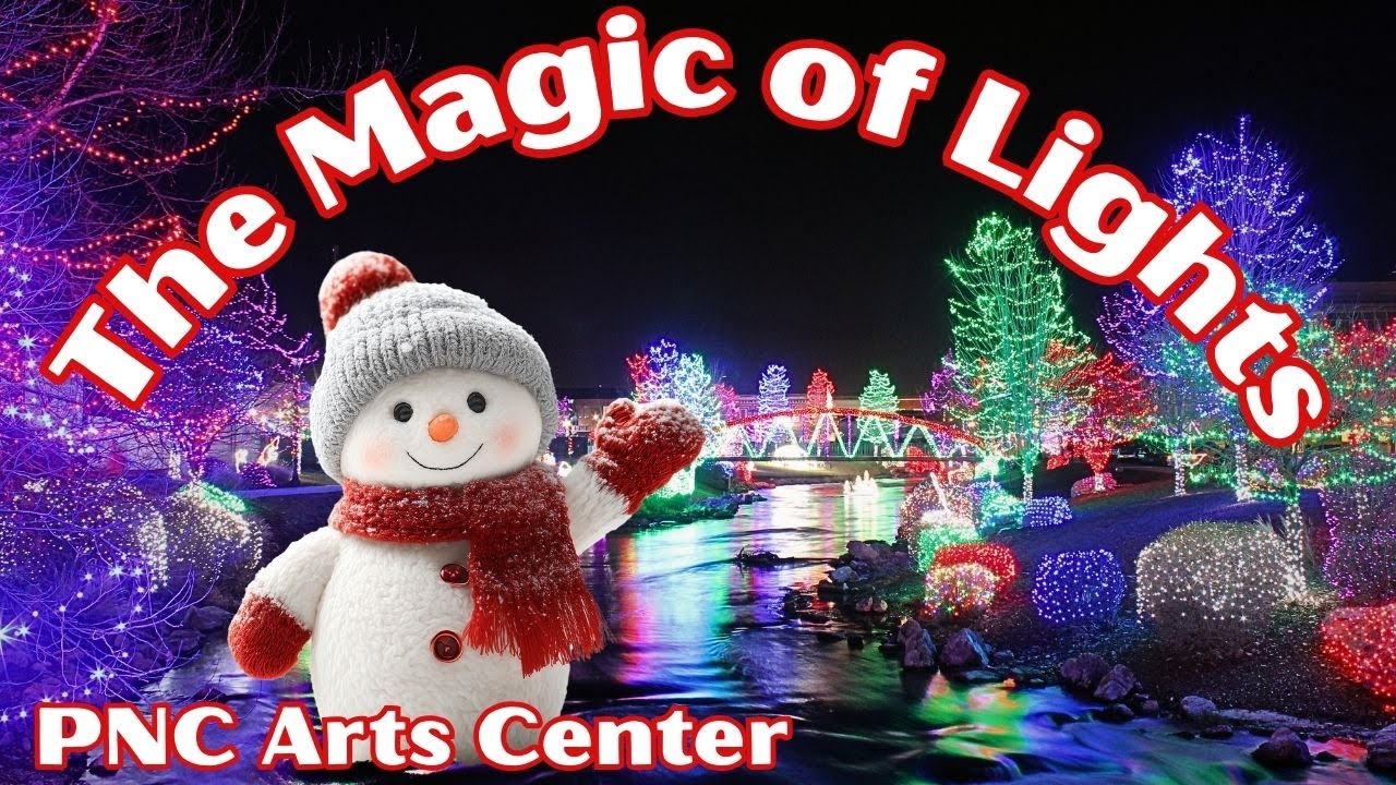 The Magic of Lights 2025 | PNC Arts Center Holmdel NJ |Drive-Thru Christmas Lights & Holiday Village
