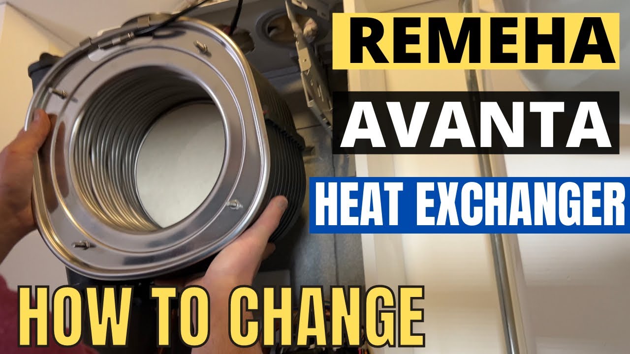 Replacing the heat exchanger of a Remeha Avanta #