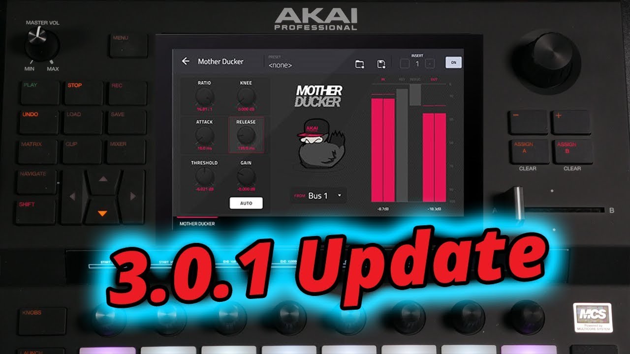 Akai Force Update 3.0.1 (sidechain)