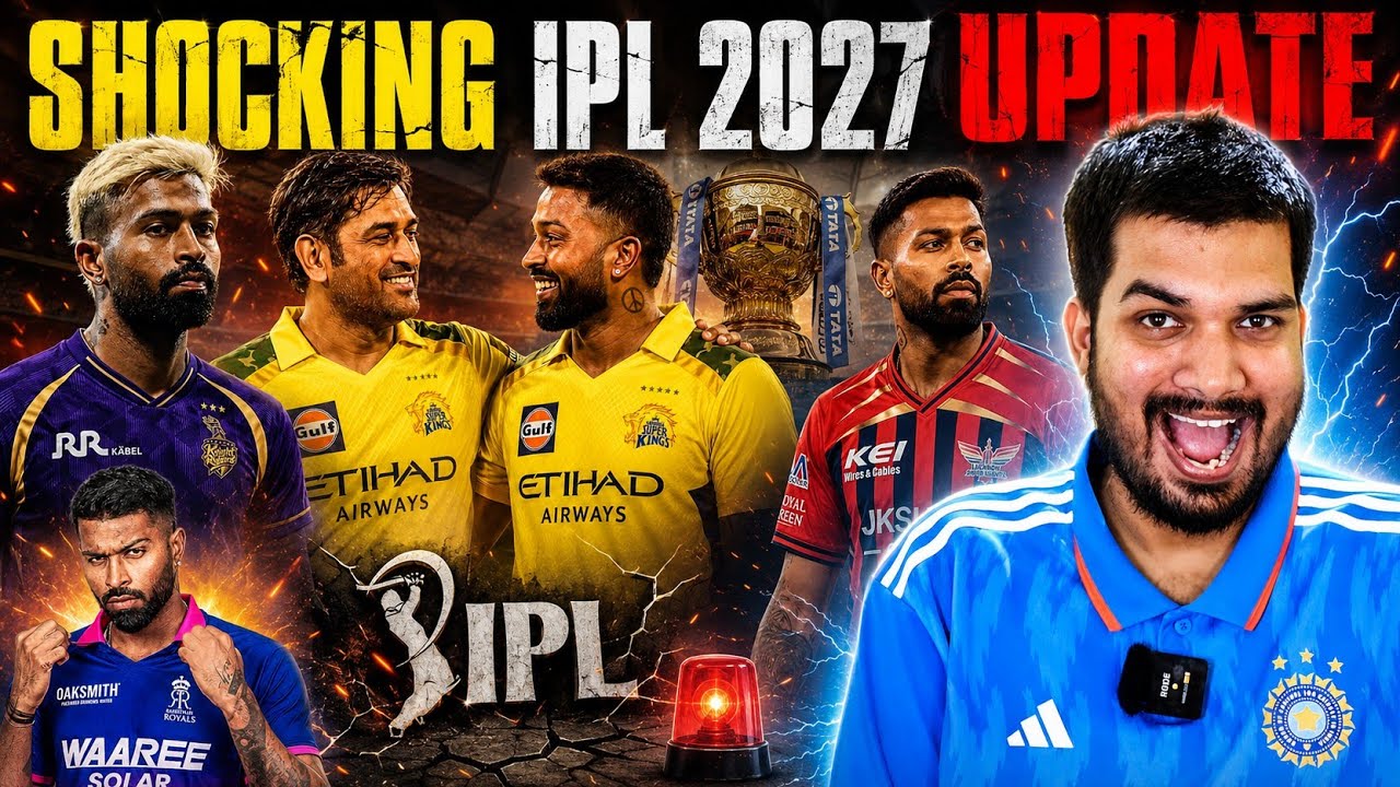 SHOCKING IPL 2027 UPDATE ft. HARDIK PANDYA🔥 | CSK, RR, KRR, LSG. #ipl2027 #csk #hardikpandya