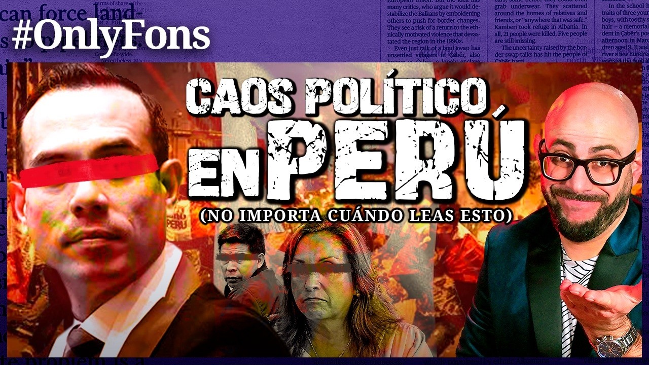 PERÚ, INMERSA EN EL CAOS POLÍTICO... pero con la economía MÁS ESTABLE DE LATAM  - @SoloFonseca