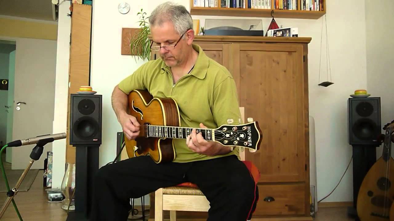 H&ouml;fner 465 Cutaway 1962  www.germanjazzguitars.de