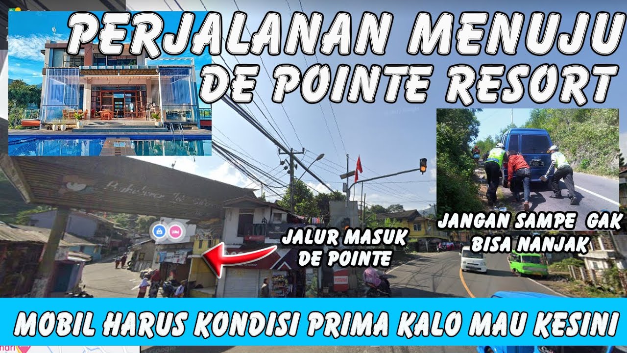 PERJALANAN MENUJU DE POINTE RESORT PUNCAK | JALUR NANJAK TERUS DAN MUAT 1 MOBIL AJA NIH