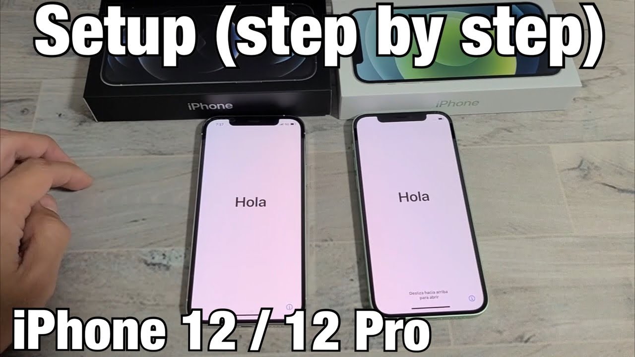 Как настроить (пошагово) iPhone 12 / 12 Pro