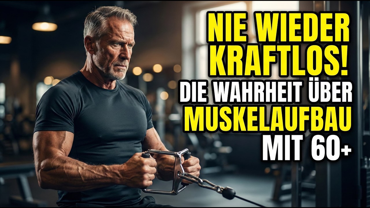 Nie wieder Kraftlos! Die Wahrheit über Muskelaufbau mit 60+