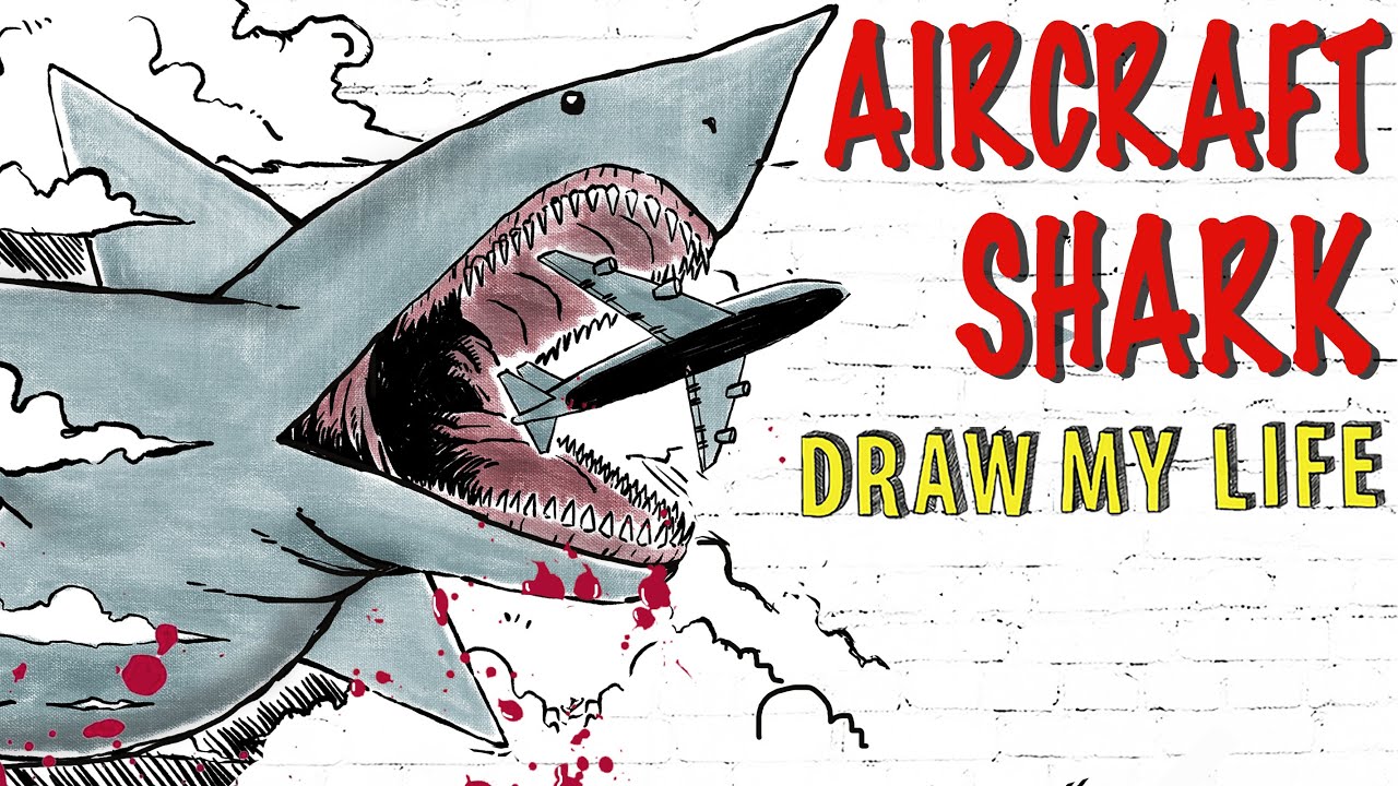 Aircraft Shark | Trevor Henderson : Draw my Life