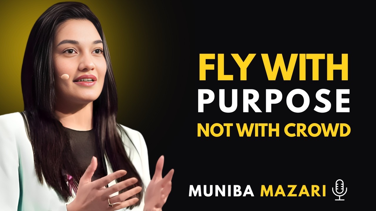 Your Purpose Is Greater Than the Crowd Stay Focused - Muniba Mazari Motivational Speech