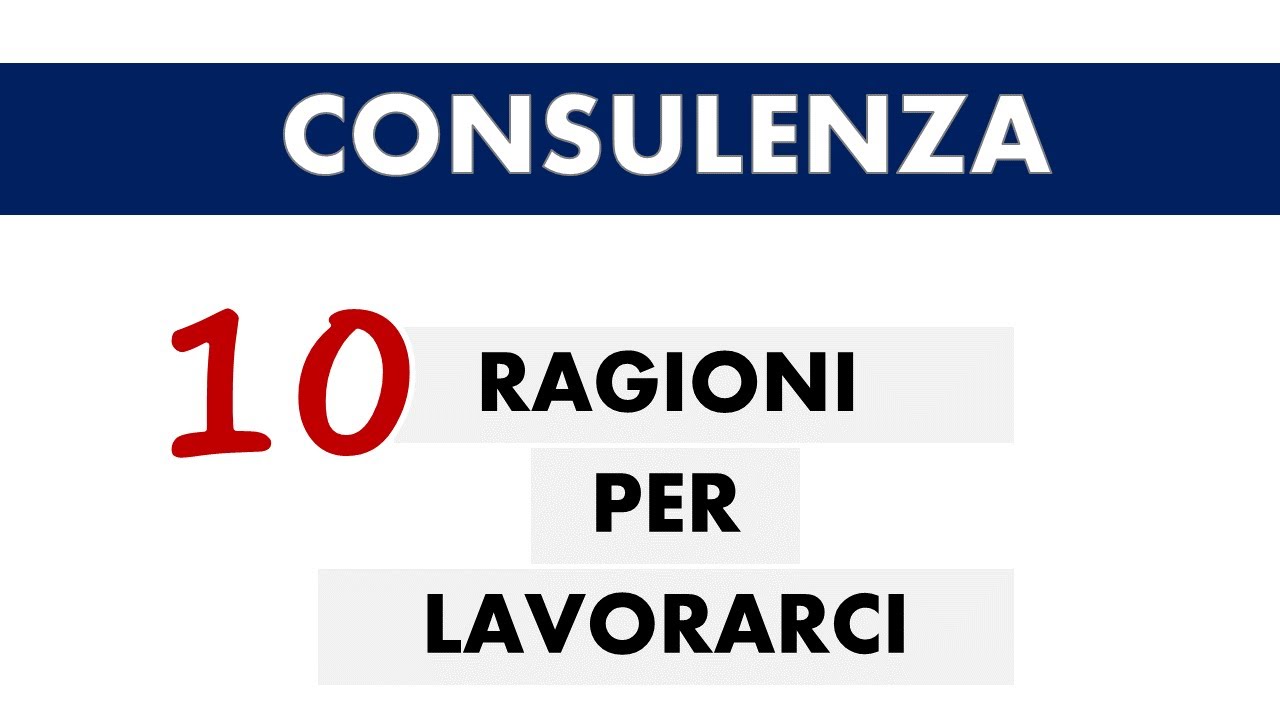BIG4 - 10 MOTIVAZIONI PER CUI LAVORARCI
