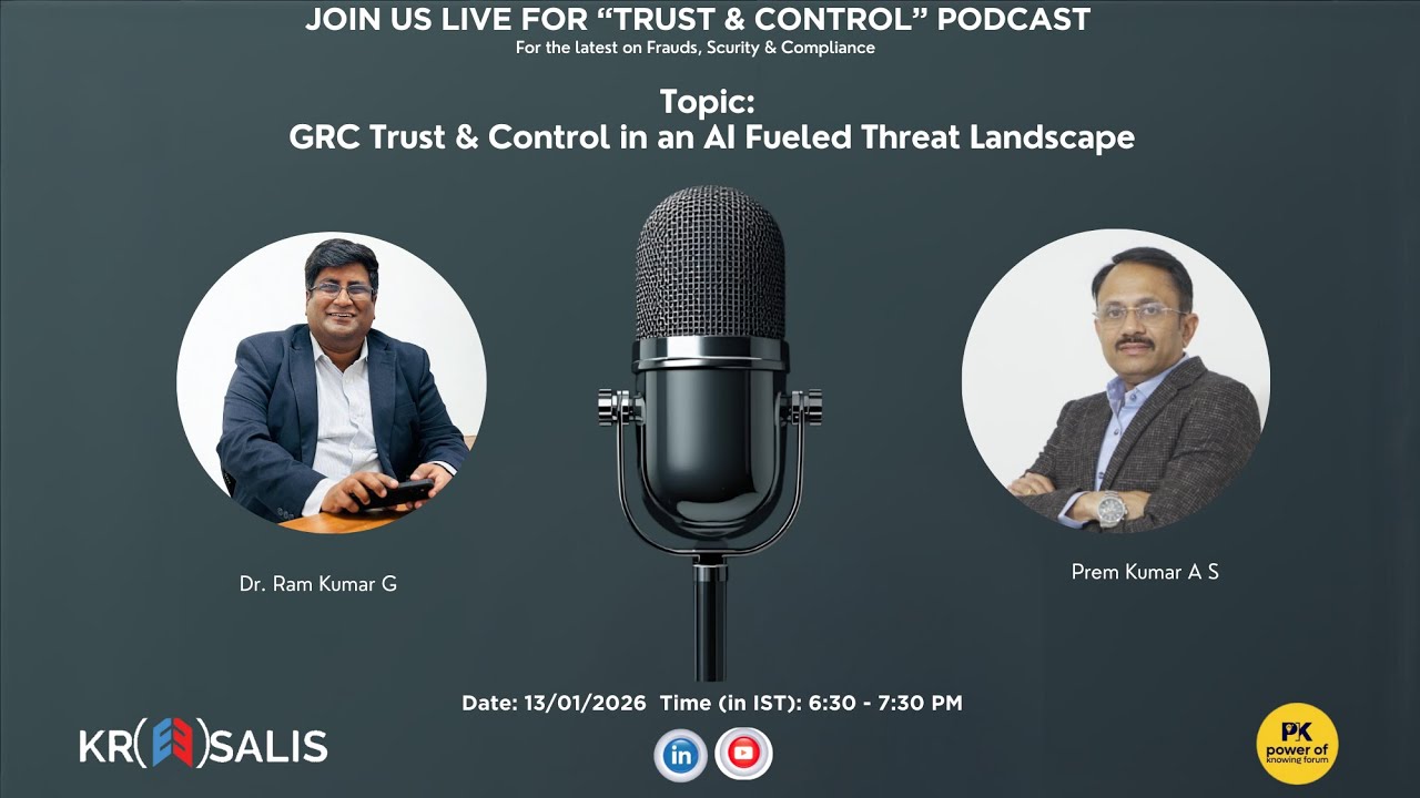 GRC Trust & Control in an AI Fueled Threat Landscape Jan 13 2026