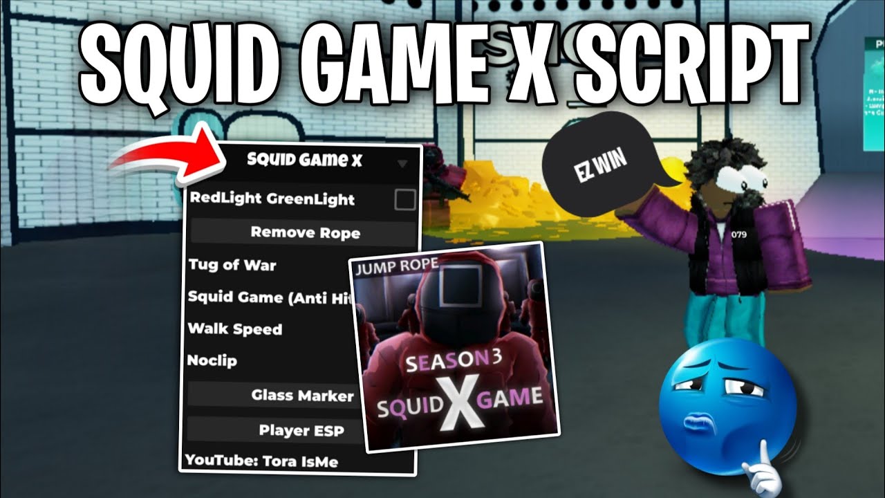 [ OP ] Squid Game X Script - Easy Win / Auto Win | Roblox Script