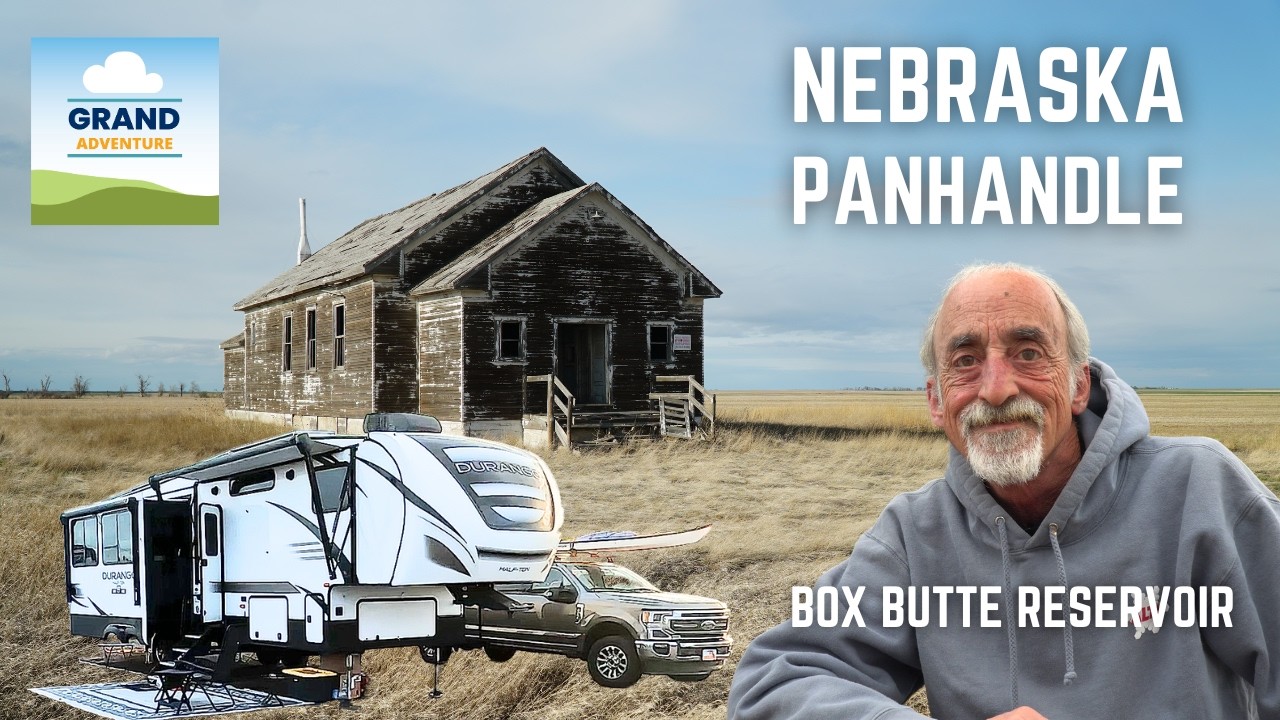 Nebraska Panhandle | Box Butte Reservoir - RV camping travel (Ep. 463)