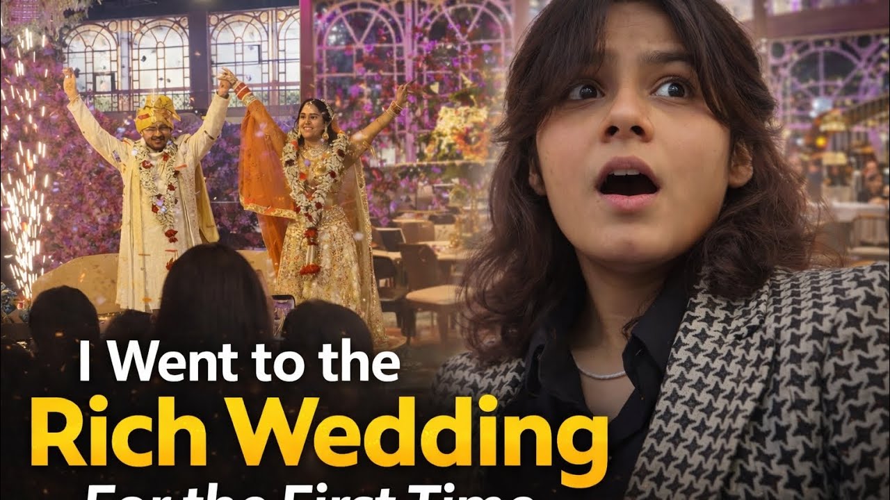 I went to the rich wedding | this was the best wedding in my list😍 @P8rvi_g 