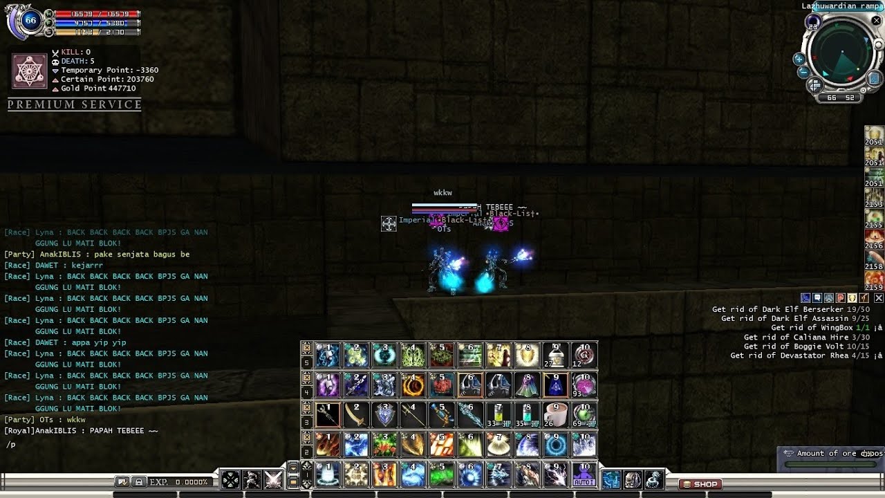 RF BLAZE FULL PVP - WAR MALAM !