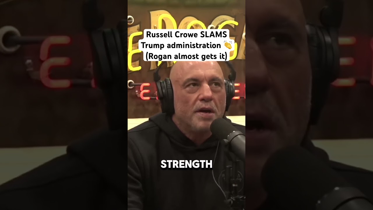 Russell Crowe SLAMS Trump admin 