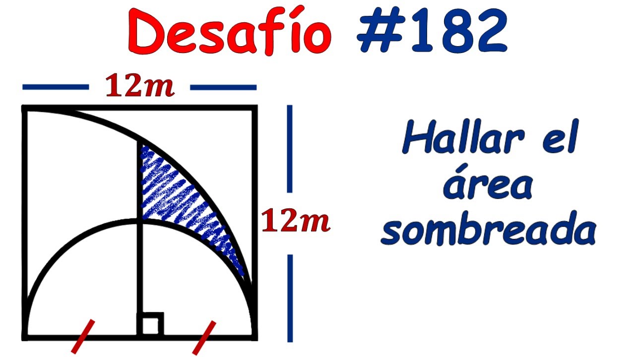 ¡¡ Desafío Nivel PRO !! Fenomenal Ejercicio de Áreas Sombreadas [ Imperdible ]