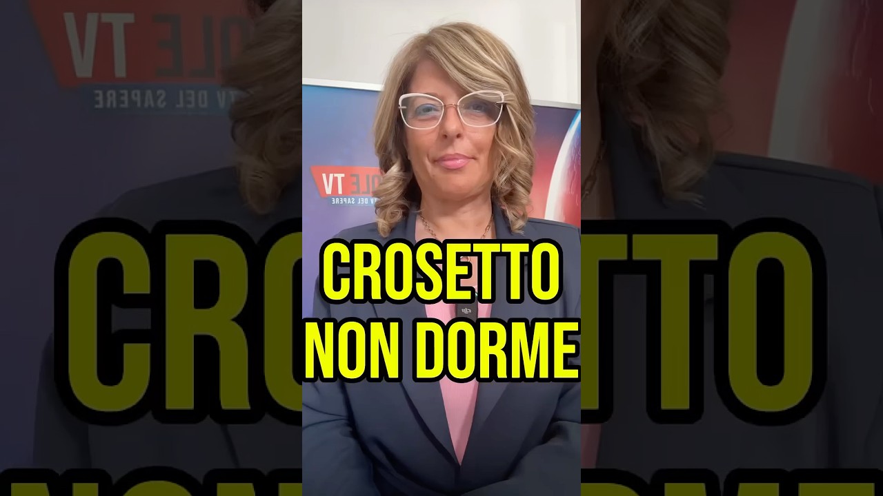 CROSETTO NON DORME