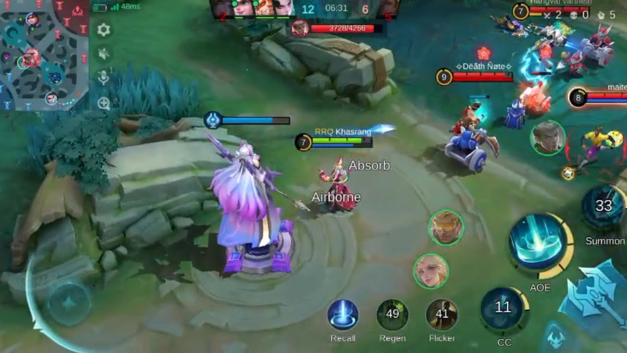 RANK PUSH VEXANA 3/0/10 MYTHIC HONOR LOBBY MLBB GAMEPLAY 