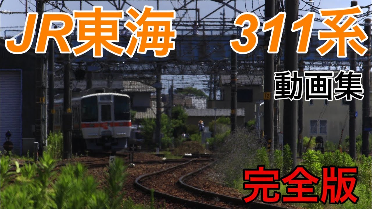 JR東海 311系 動画全集！普通から特別快速まで