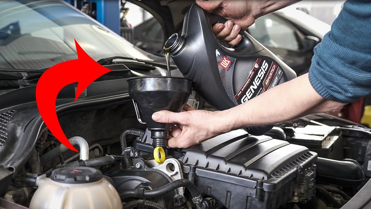 Замена масла в двигателе Skoda Rapid / VW Polo 1,6 л: CWVA и CWVB