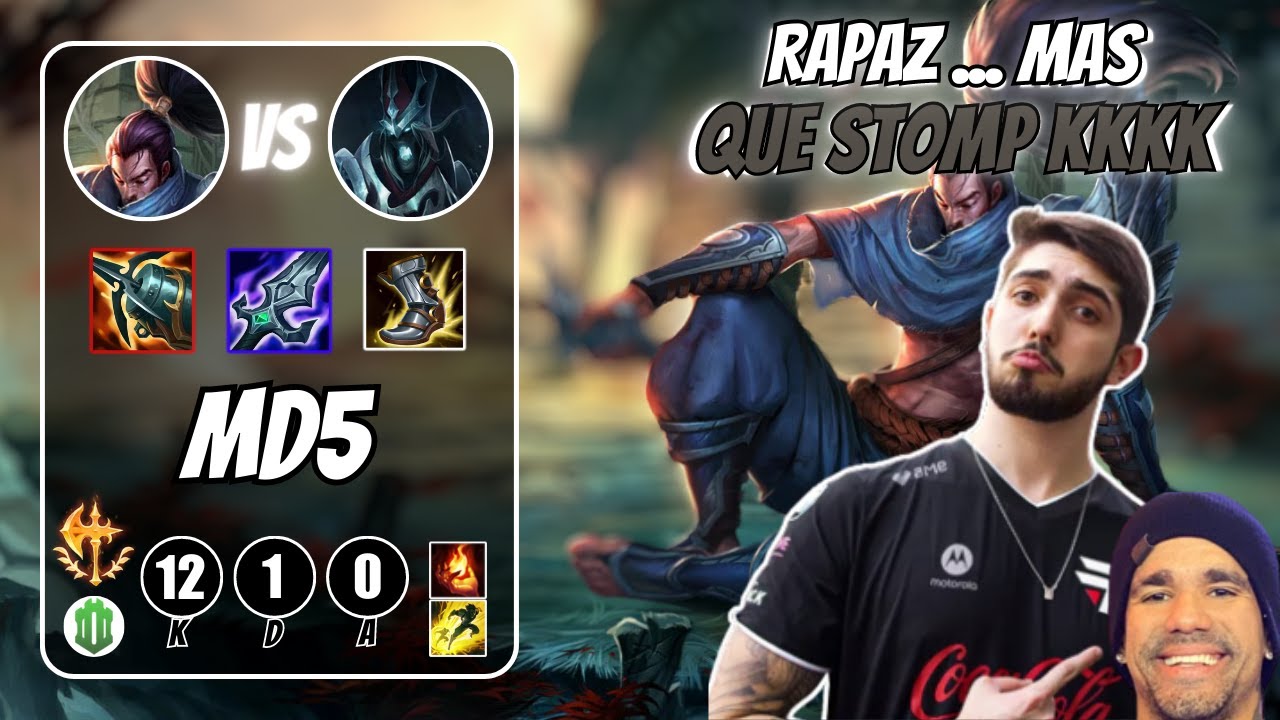 JUKES duo com o SHEVIII2K stompando de YASUO ! LoL BR VODs.