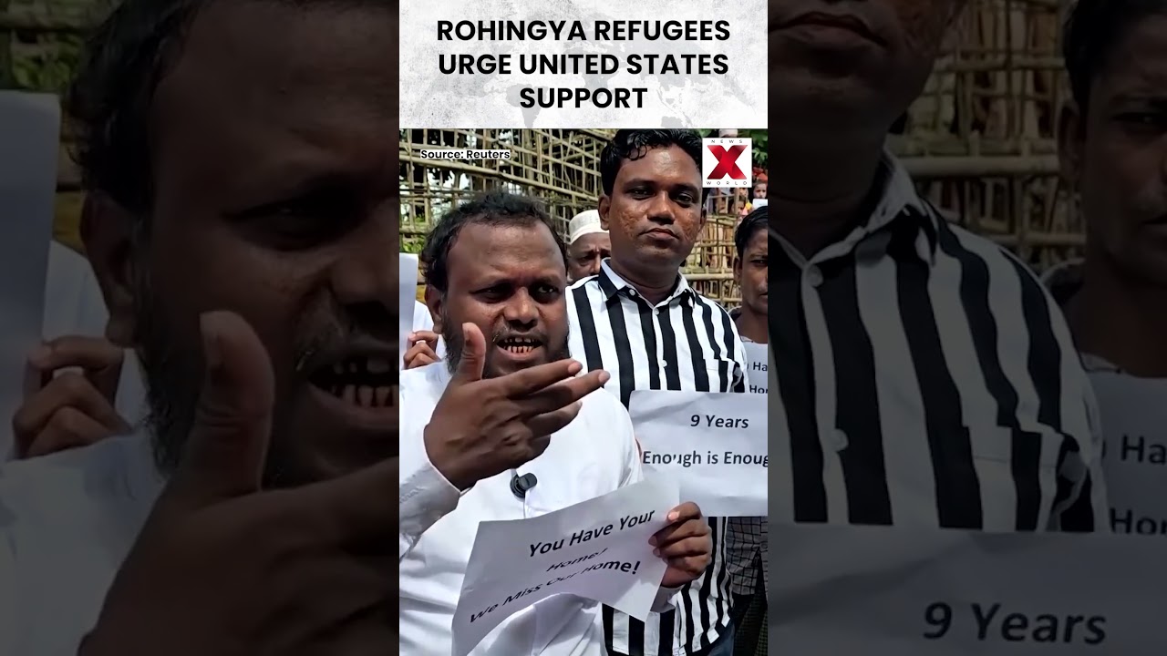 Rohingya Refugees Appeal For United States | NewsX World