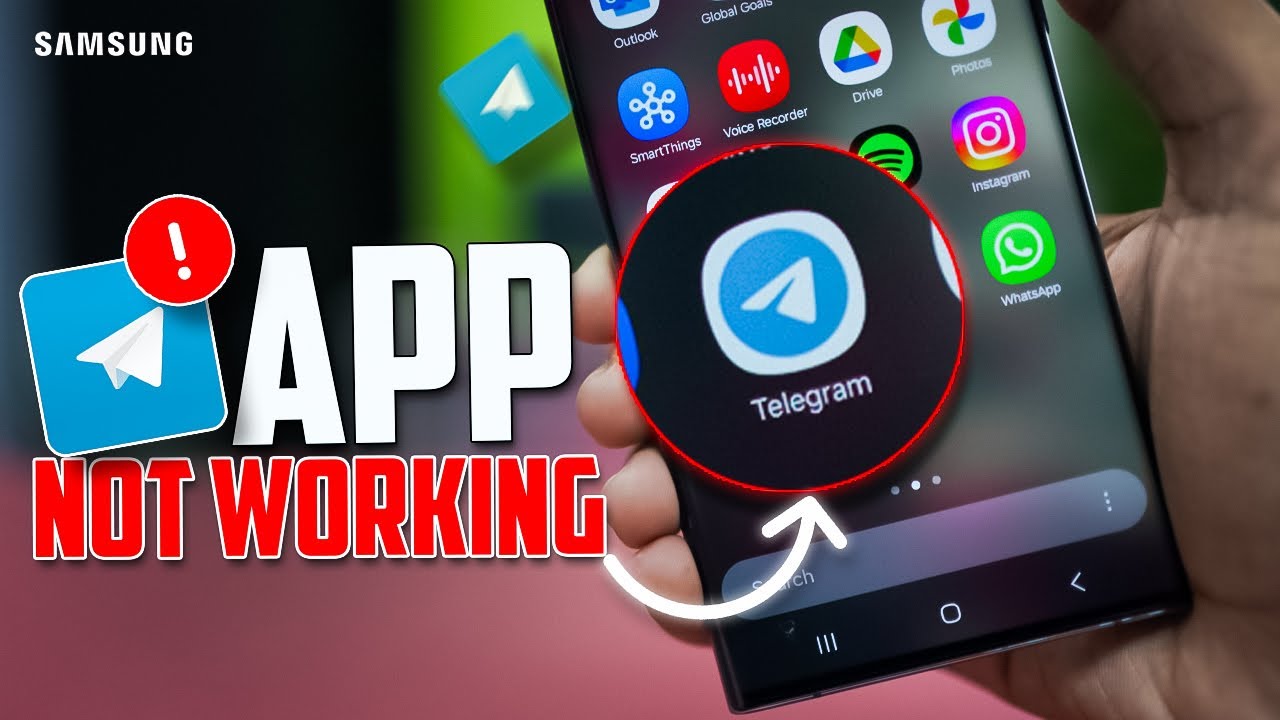 Исправление проблемы с подключением и сбоями приложения Telegram на Android