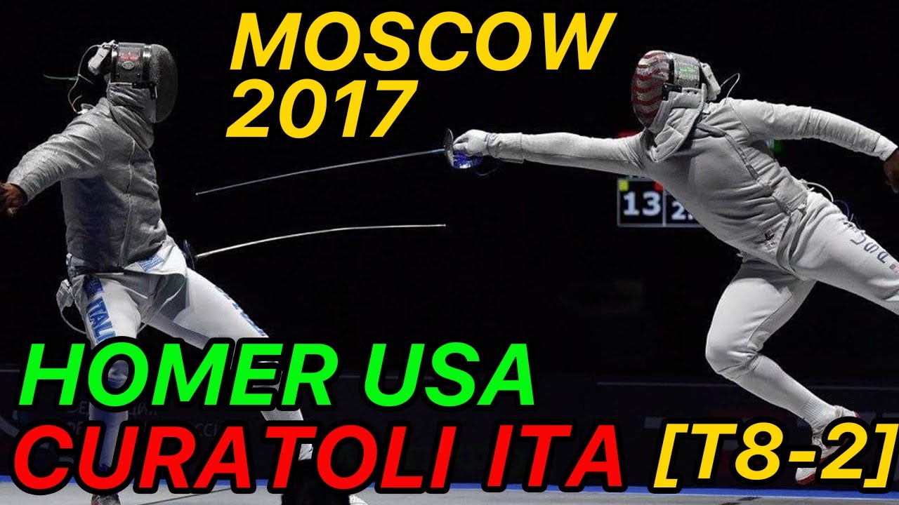 Curatoli ITA v Homer USA - Men's Sabre Fencing Individual 2017 Moscow Grand Prix [T8-2]