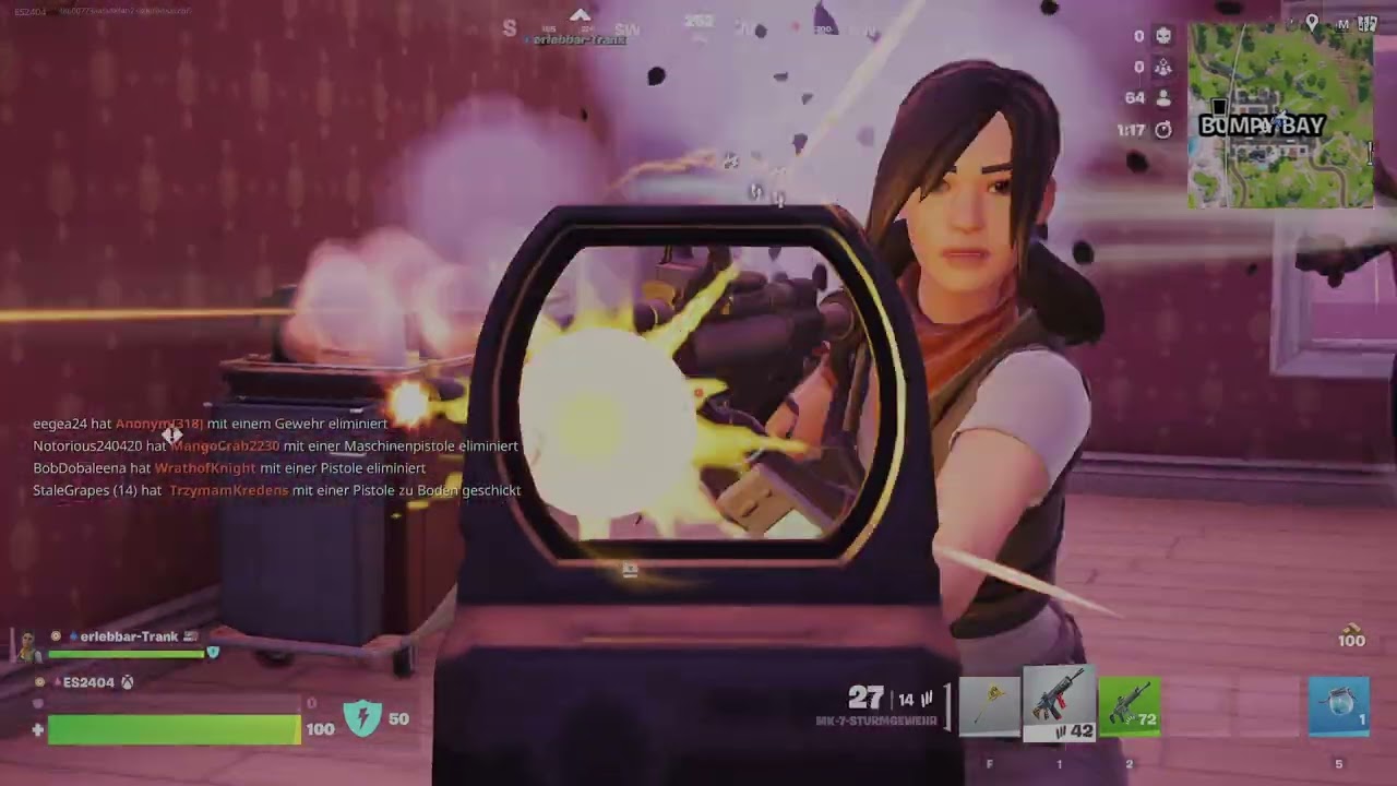 Zum ersten mal Fortnite