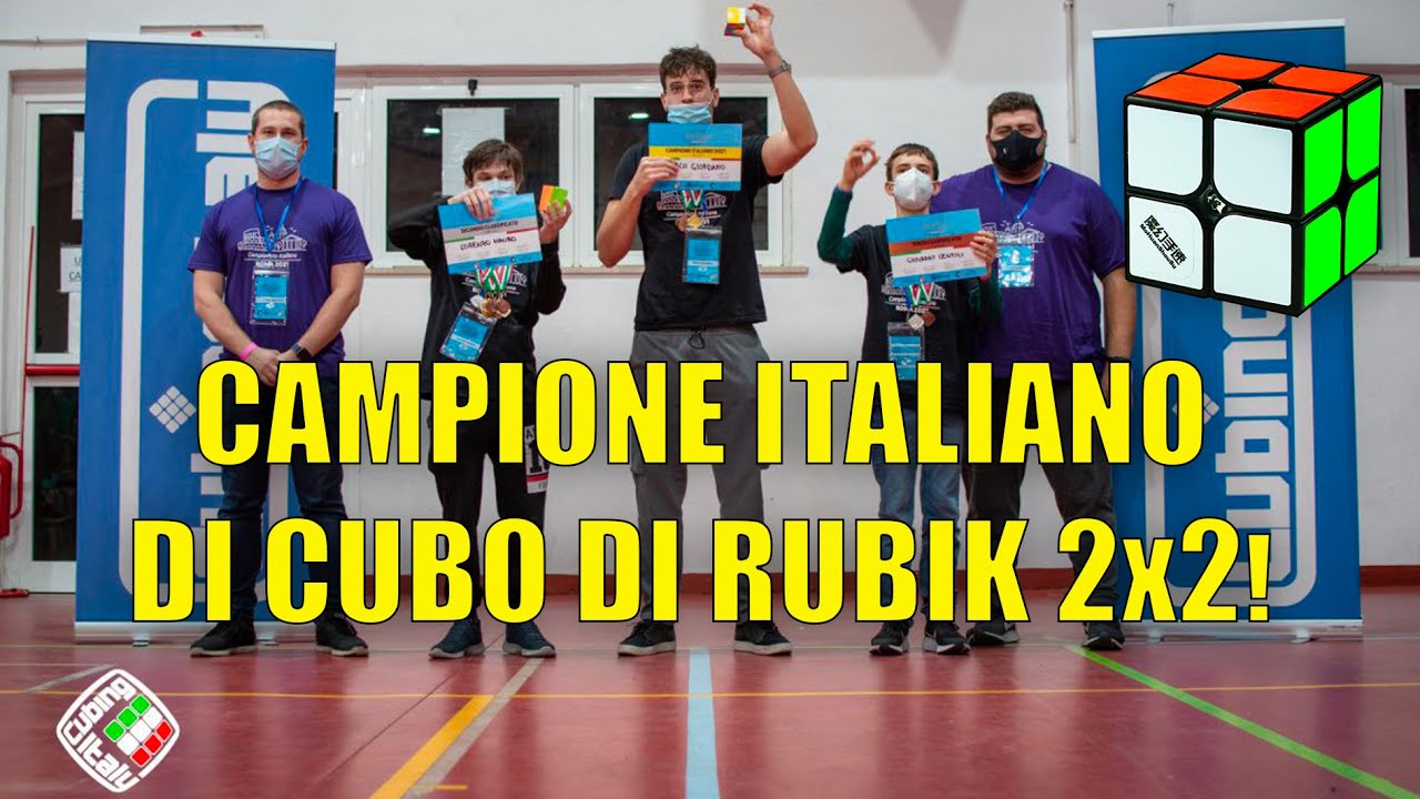 SONO IL NUOVO CAMPIONE ITALIANO DI CUBO DI RUBIK 2x2! Solve degli IC 2.03, 1.91 e 2.33 ao5