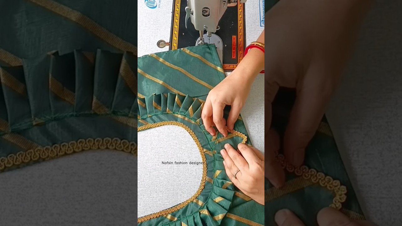 ✨ Very unique model blouse back neck design cutting and stitching ✨#backdesign #ytshorts #2025