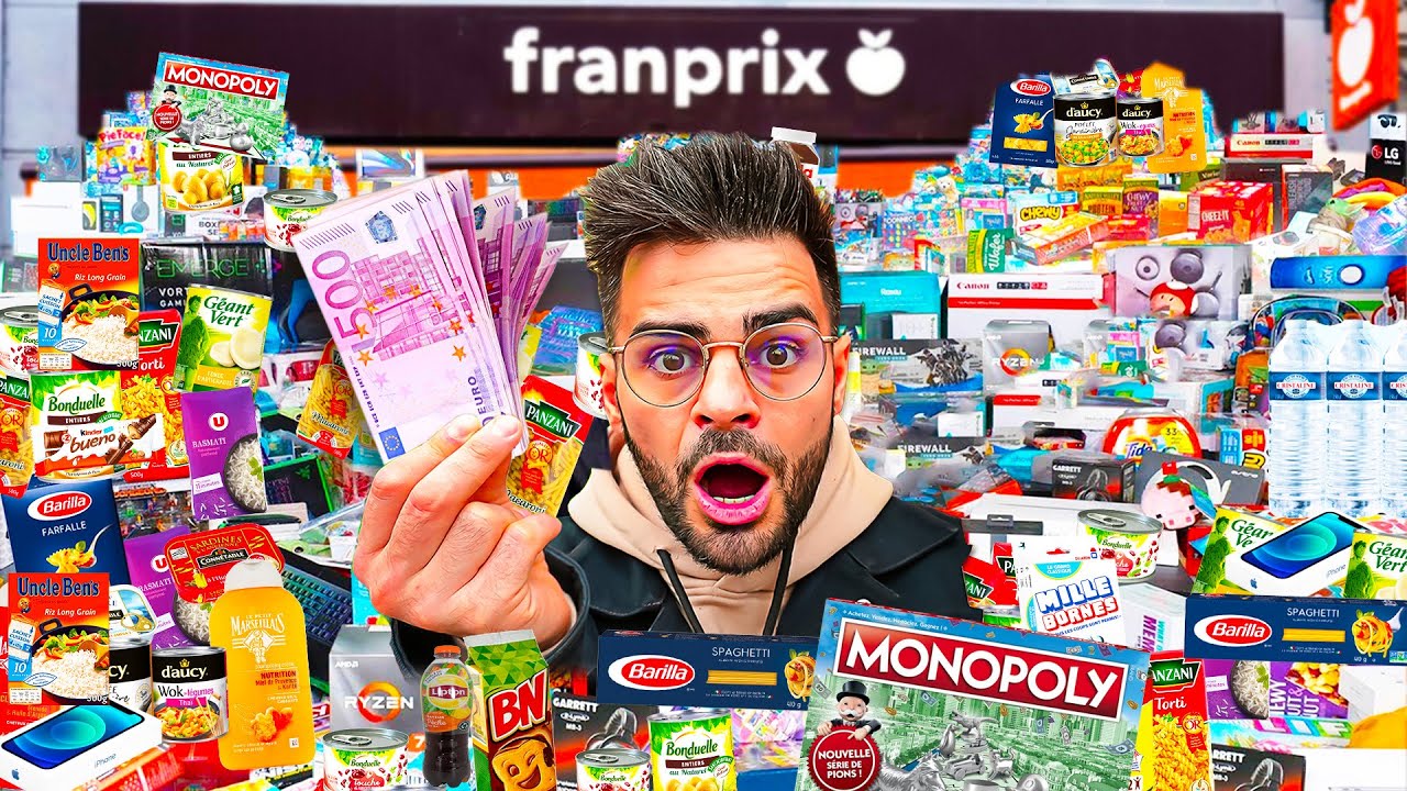 J'ai Tout Acheté dans 2 Supermarchés !