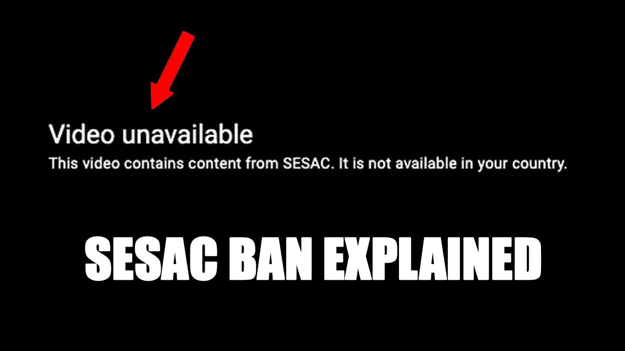 Объяснение запрета музыки на YouTube от SESAC