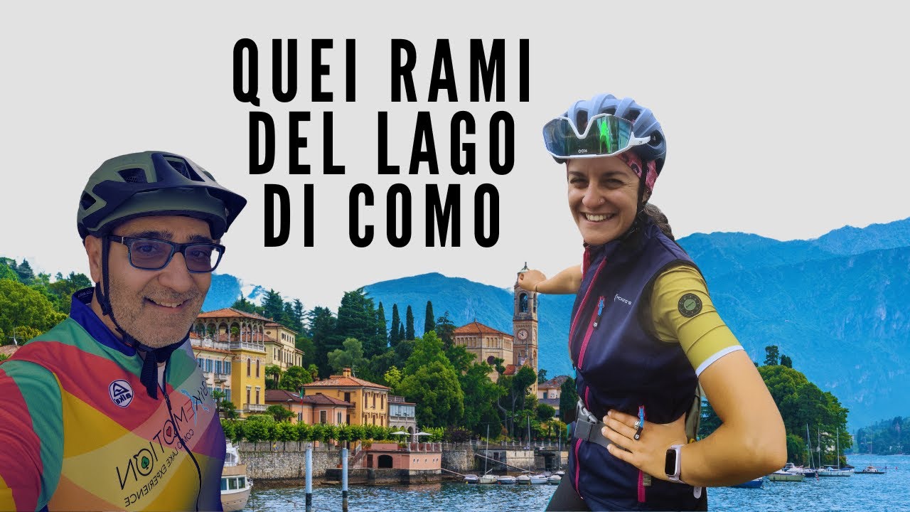 Questo insolito giro in bici sul Lago di Como