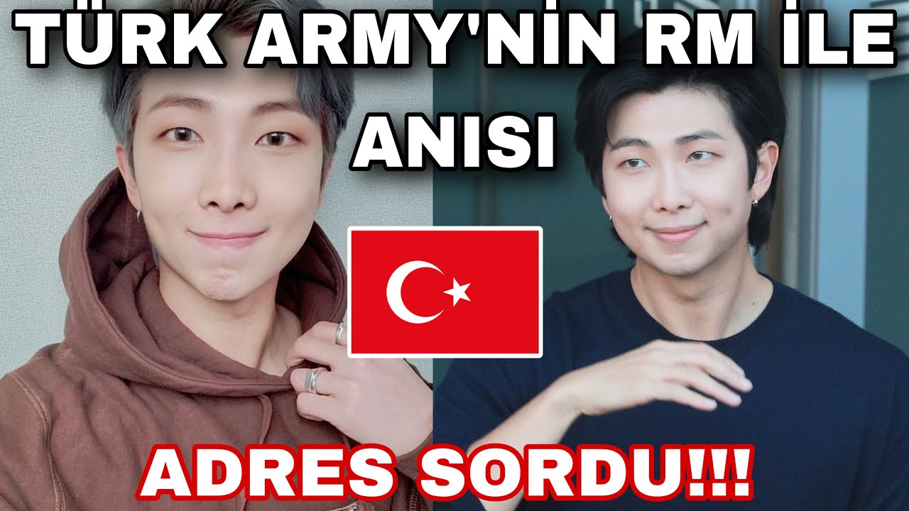 RM’E Adres soran TÜRK ARMY! Yaşadıklarını anlattı!!!
