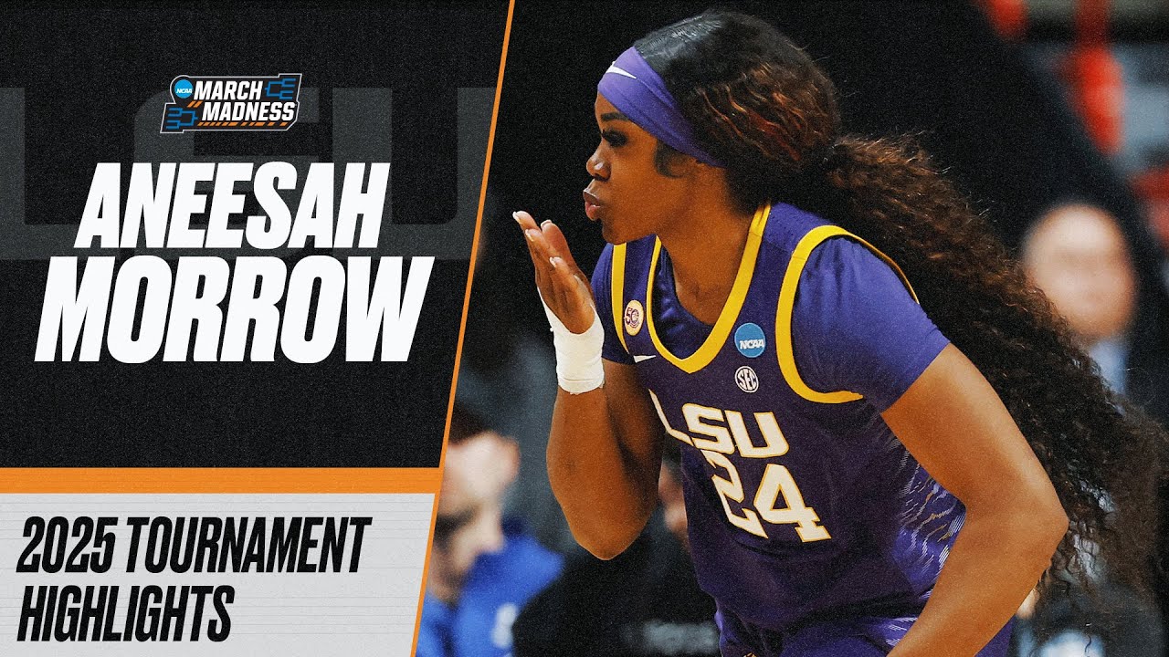 Aneesah Morrow 2025 NCAA tournament highlights