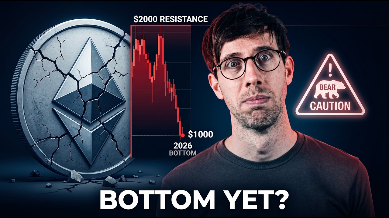 ETH может вырасти до $2000, но дно еще не достигнуто