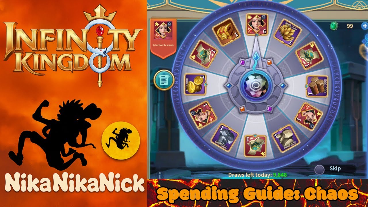 Spending Guide Part 3 – Chaos Immortals | Infinity Kingdom