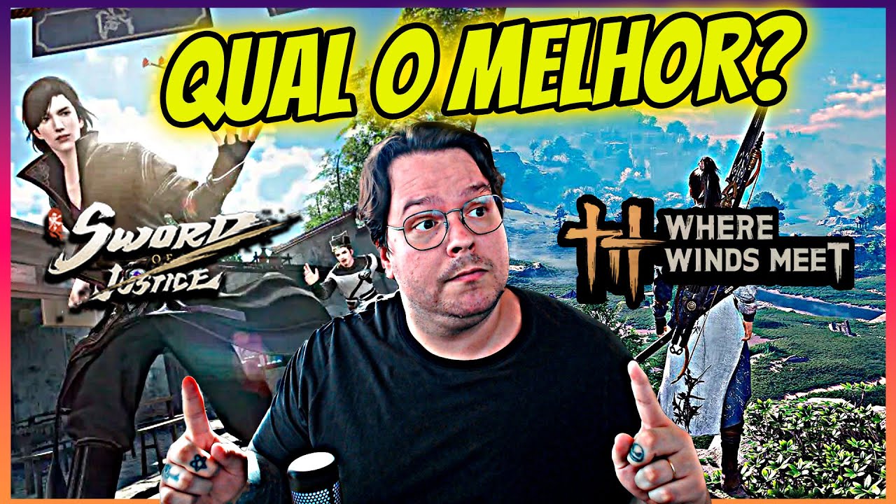 SWORD OF JUSTICE X WHERE WINDS MEET : QUAL É O MELHOR MMORPG? CONHEÇA AS DIFERENÇAS DE CADA UM!